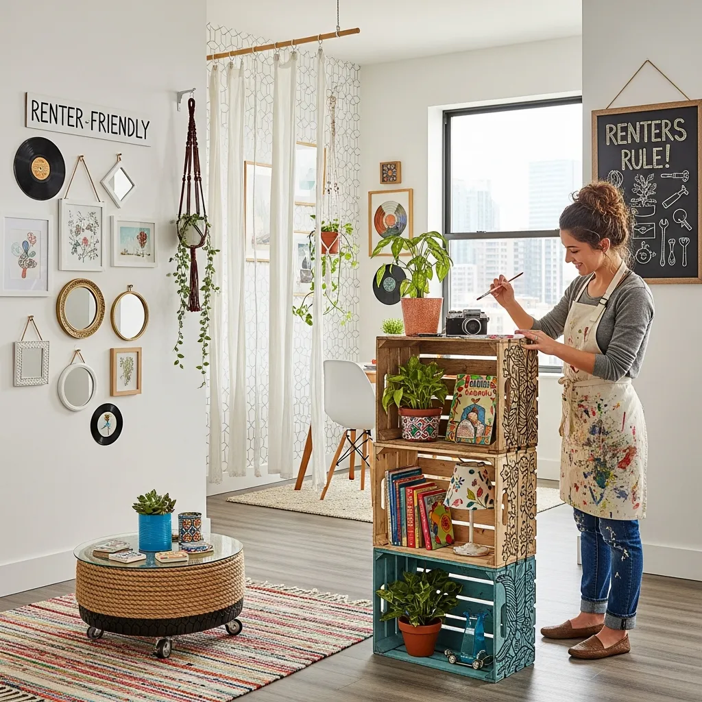 DIY and Upcycling Strategies for Renters