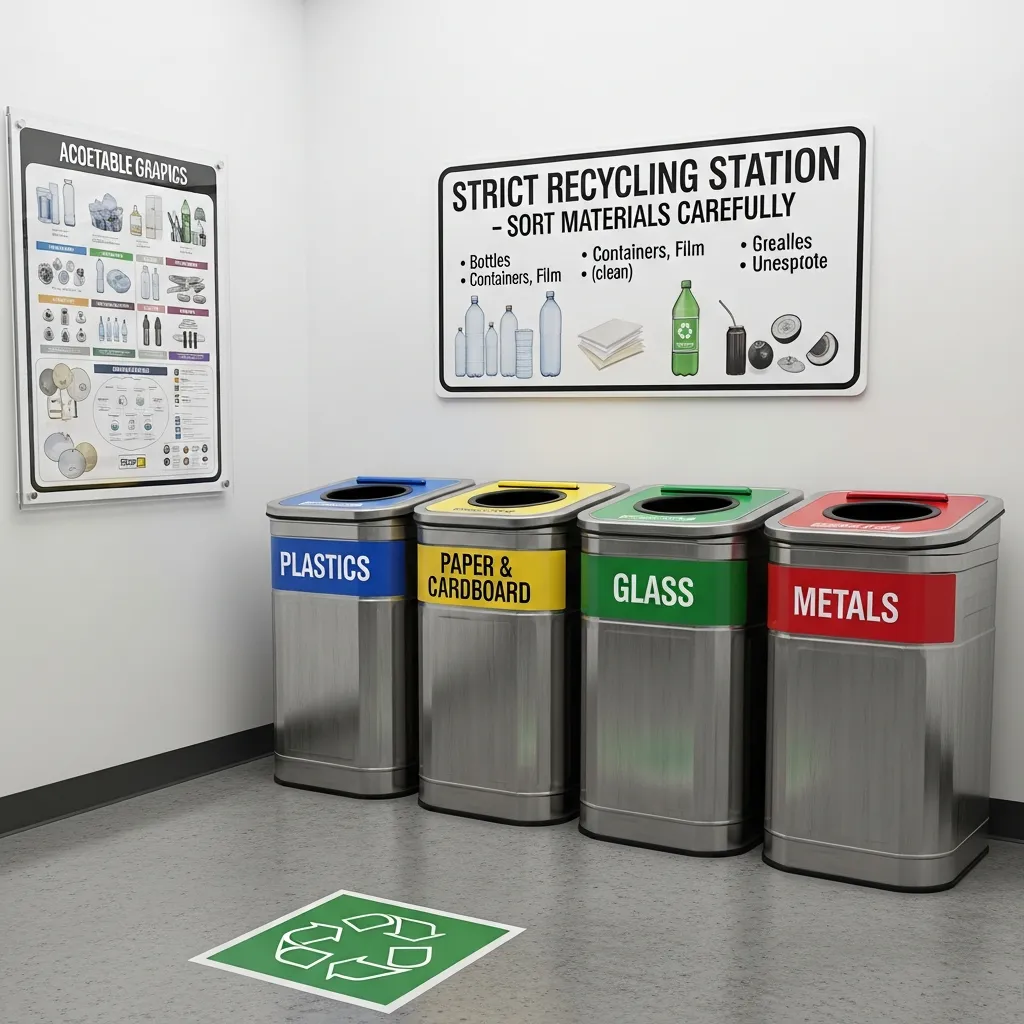 Establish a Strict Recycling Station